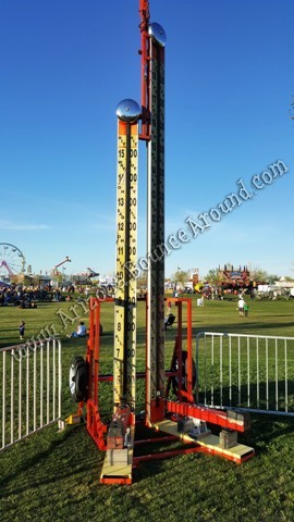 Dual Hi Striker ring the bell carnival game rental